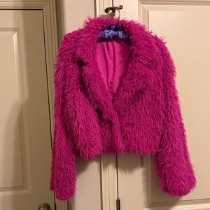 Fuzzy Pink Jacket